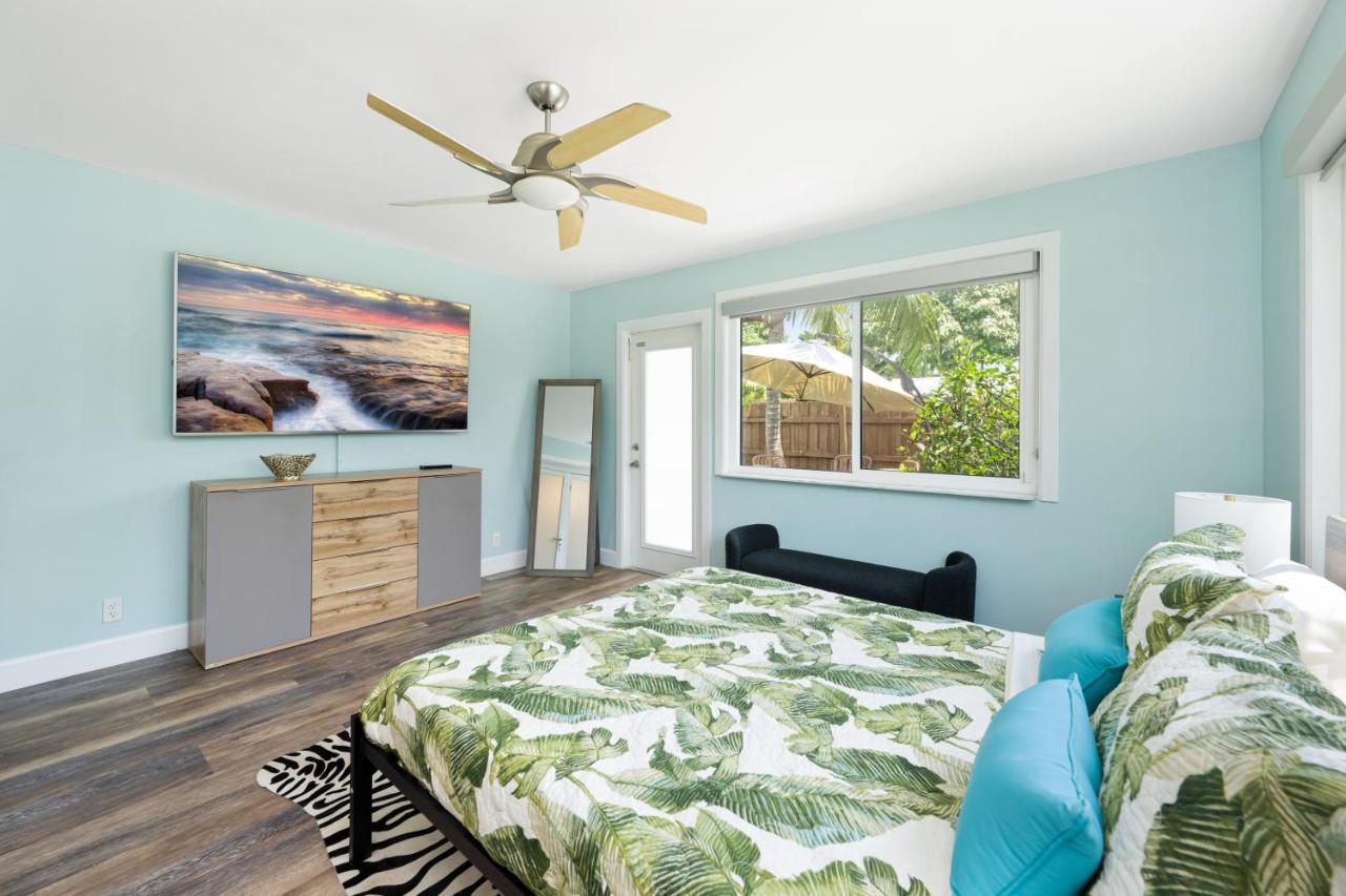 Palms Retreat! Giant Heated Pool-Hottub-Firepit-5Min2Beach-Pets-Ev Chgr Форт-Лодердейл Экстерьер фото